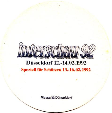 dsseldorf d-nw schlsser goldring 1b (rund215-interschau 1992-blaurot)